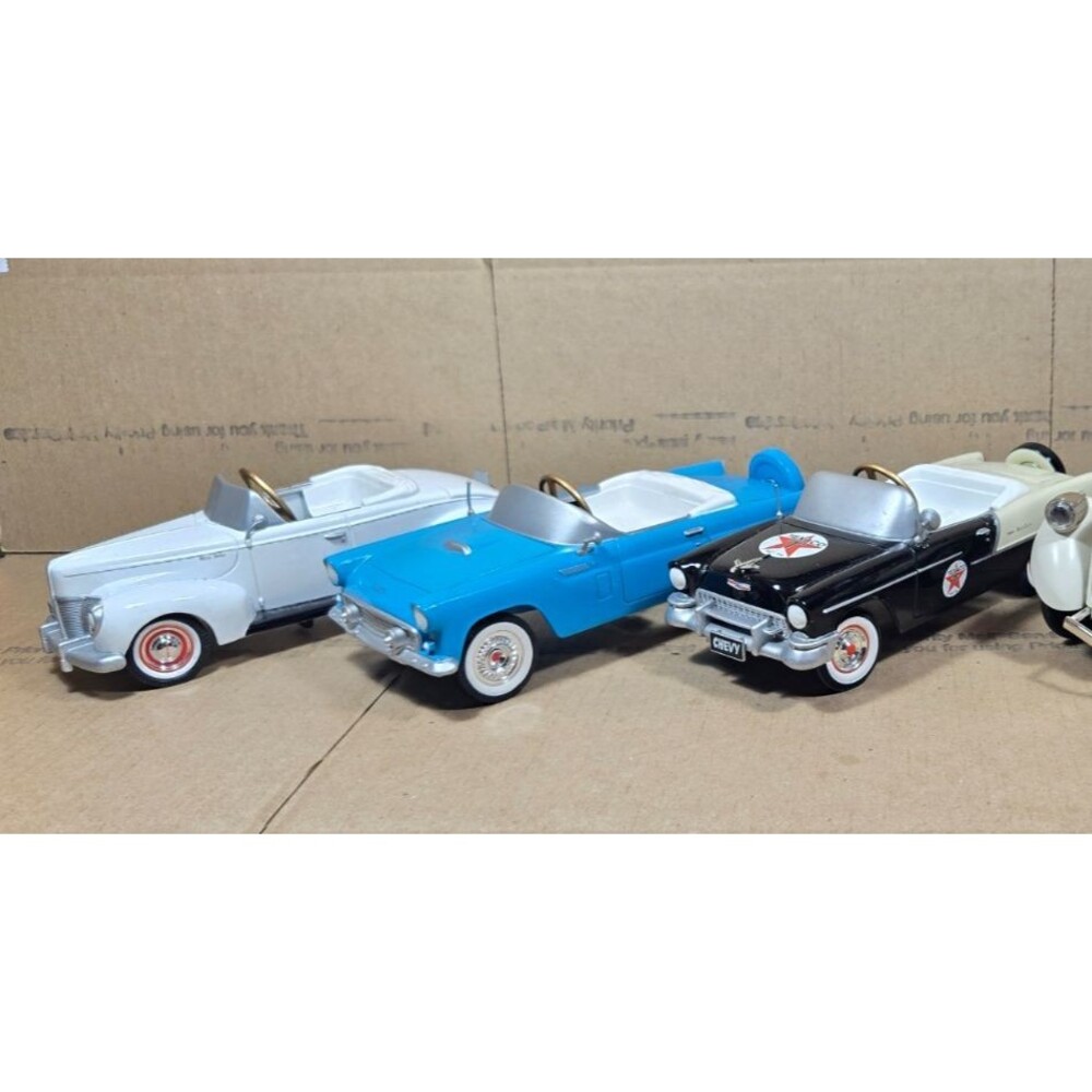 LOT of 3 GEARBOX Collectible Diecast Pedal Driven Cars - 1:43 Scale
